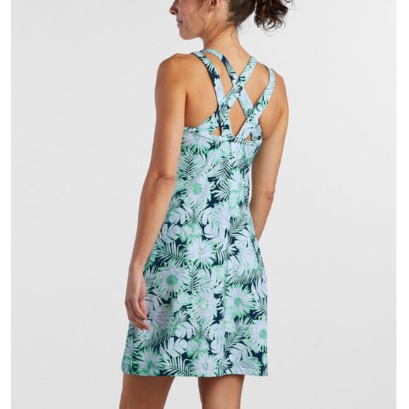 Title Nine Cirque De La Vie Built in Bra Dress - Lanai - Picture 3 of 11